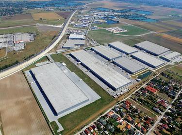 logistics park in Budapest-Sziget, warehouse in Budapest, distribution center in Budapest